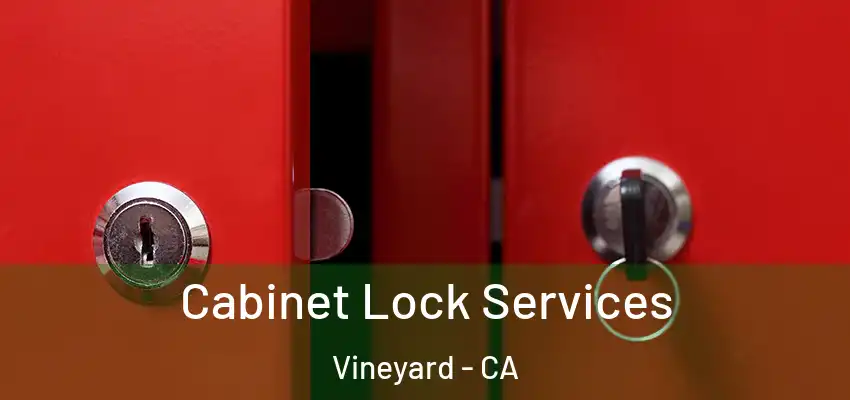  Cabinet Lock Services Vineyard - CA