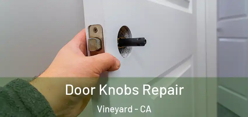 Door Knobs Repair Vineyard - CA