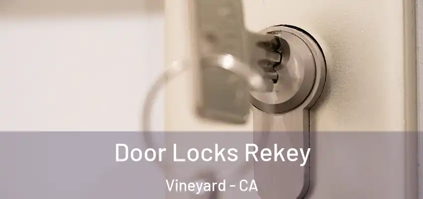  Door Locks Rekey Vineyard - CA