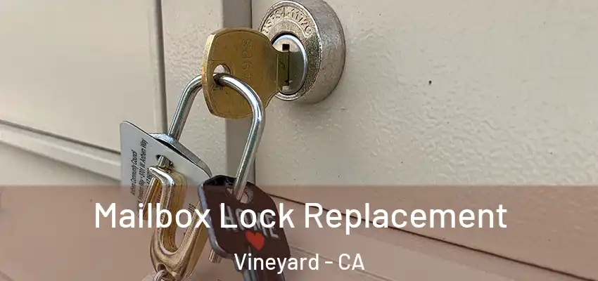  Mailbox Lock Replacement Vineyard - CA