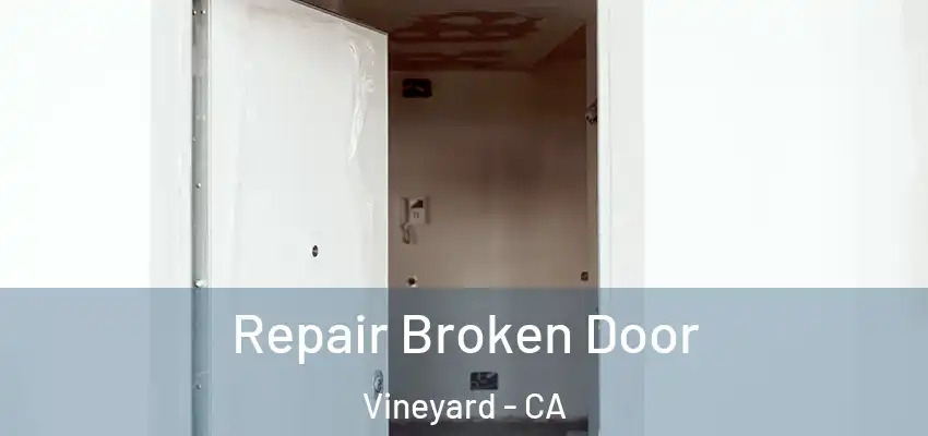  Repair Broken Door Vineyard - CA